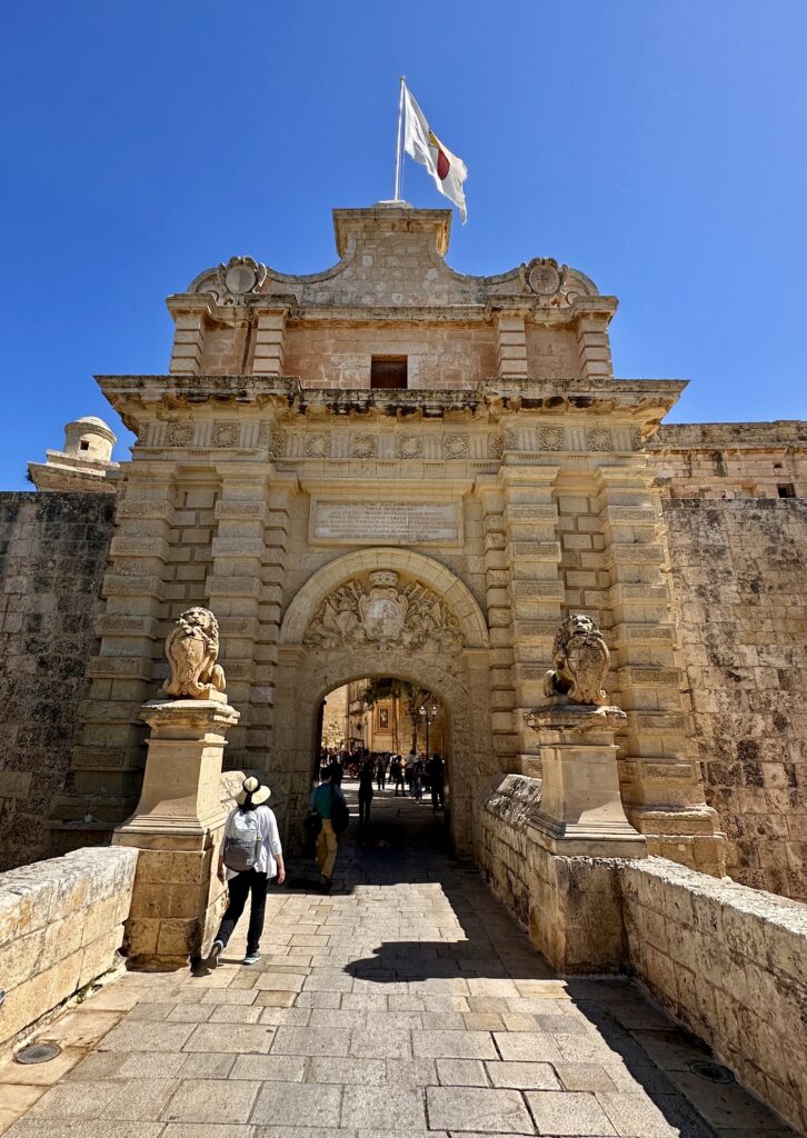 visitare Malta in 6 giorni, porta di Mdina