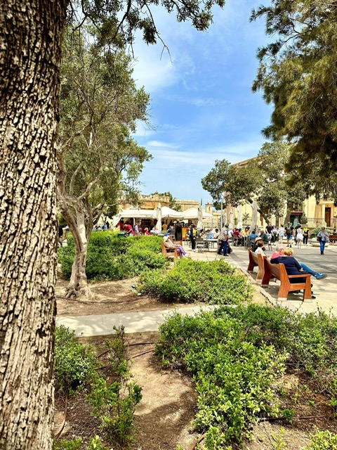 visitare Malta in 6 giorni, Upper Baracca gardens