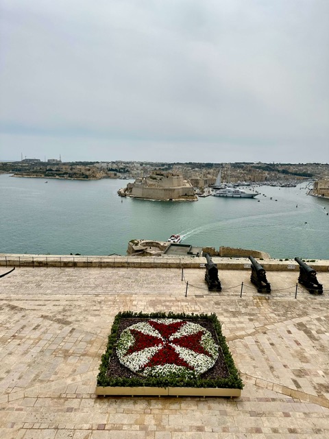 visitare Malta in 6 giorni, Upper Baracca Gardens, Saluting Battery